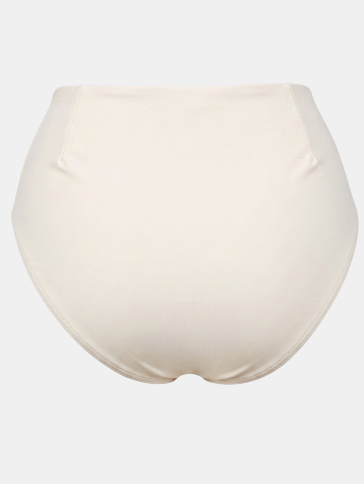 Ligeia Darted High Rise Bikini Bottom Ivory