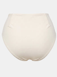 Ligeia Darted High Rise Bikini Bottom Ivory