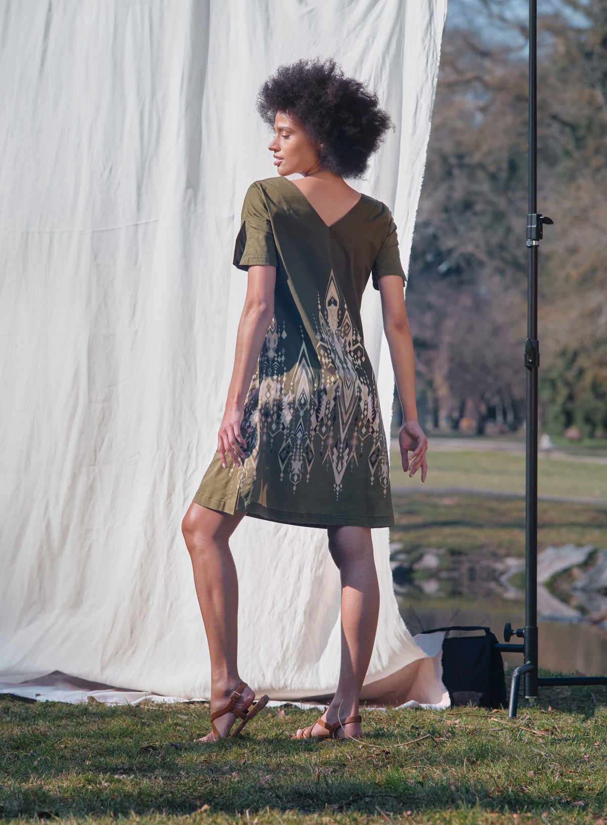 Biacco Caftan Dress