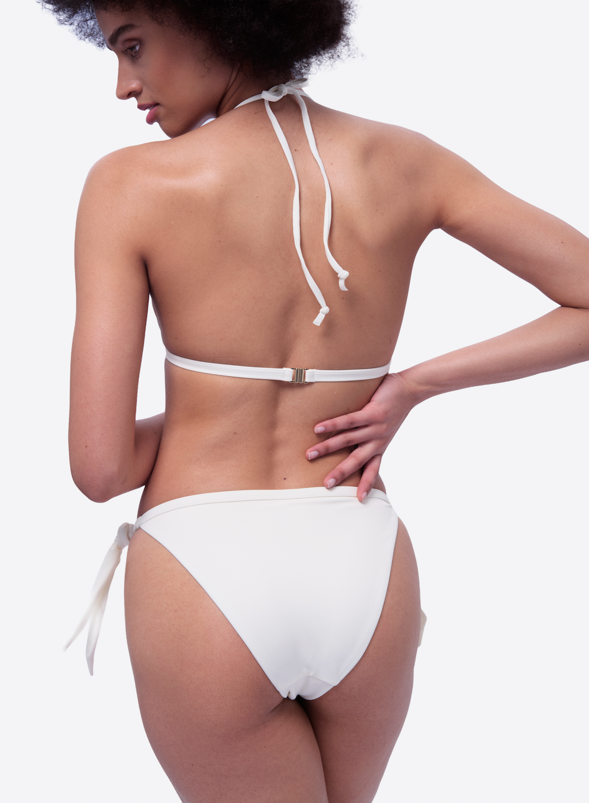 Stresa Ivory Triangle Bikini Set - Ivory